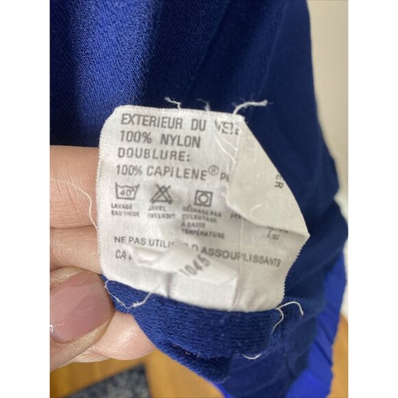 Patagonia Jacket Mens Size Large Blue Red Rain Windbreaker Light Weight Lined - Picture 10 of 10